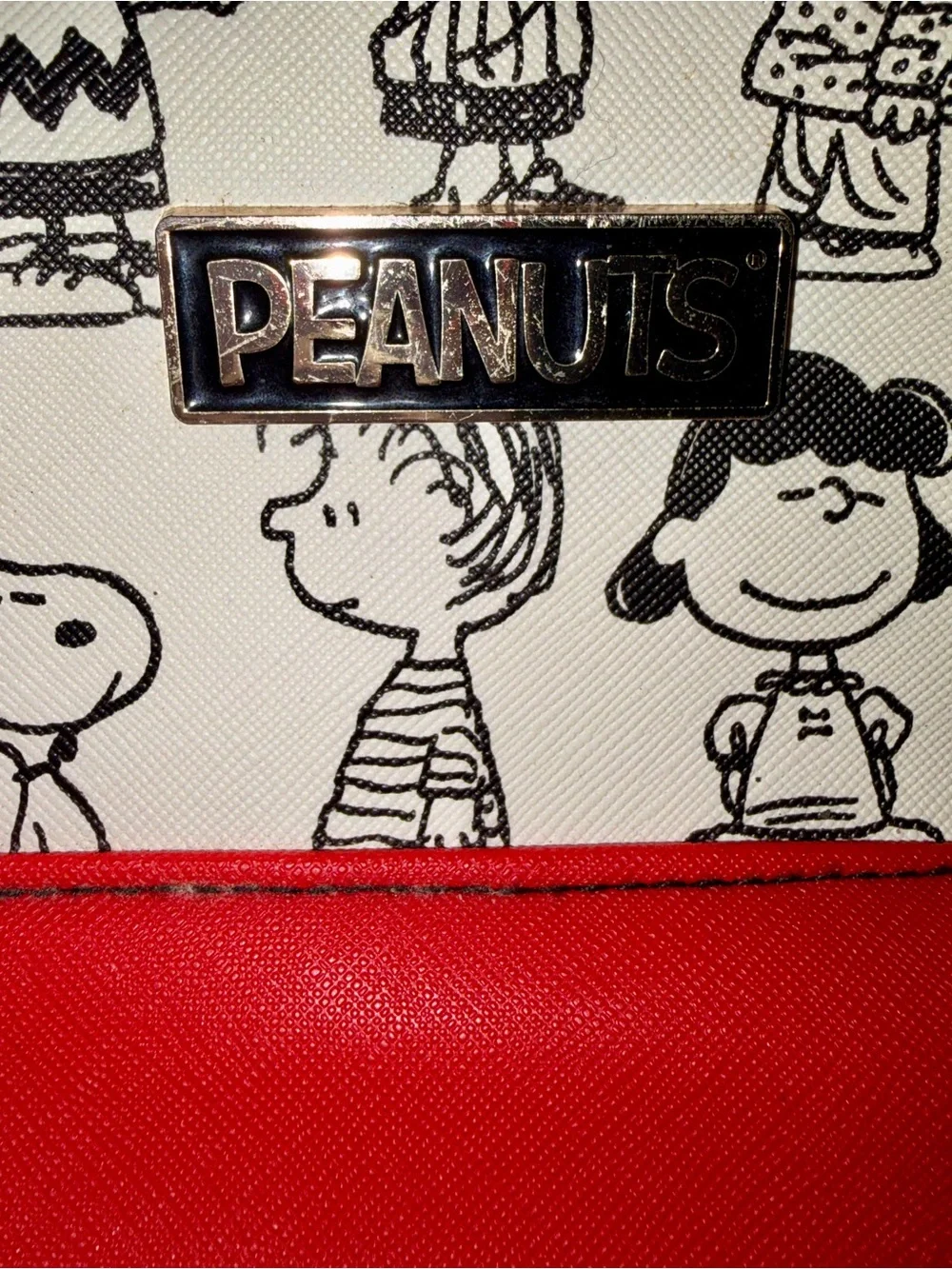 Bioworld Peanuts Full Cast Mini Backpack Snoopy Charlie Brown Gang Sketch NWOT